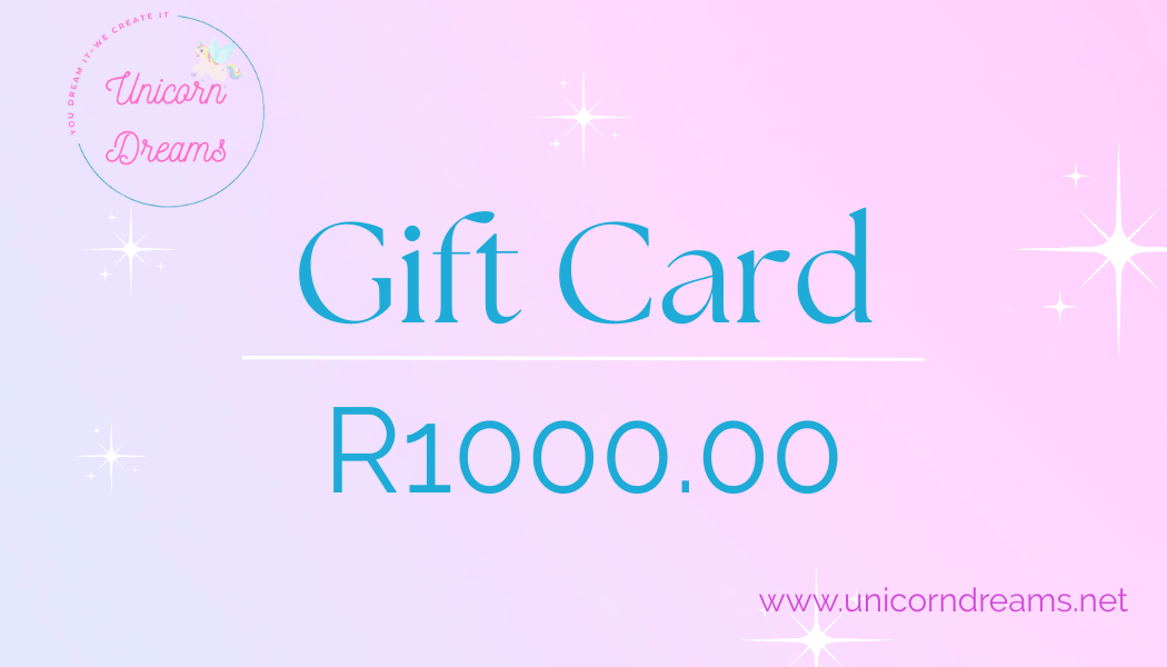 Unicorn Dreams Gift Cards