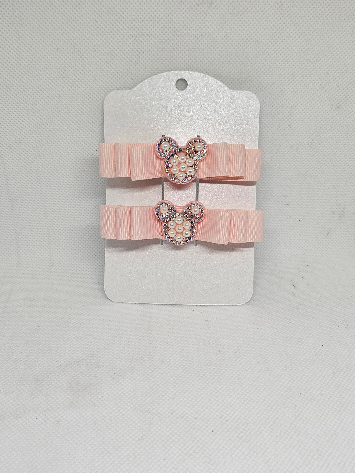 Pink Mini Mouse Hair Clip