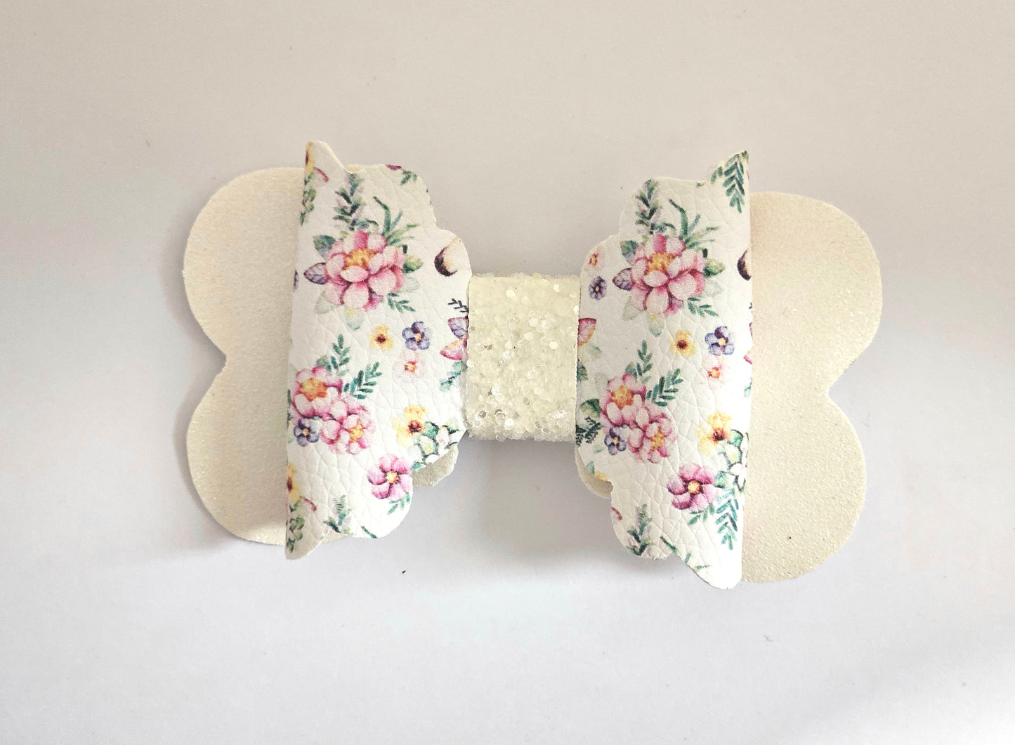 White Unicorn Hair Clip
