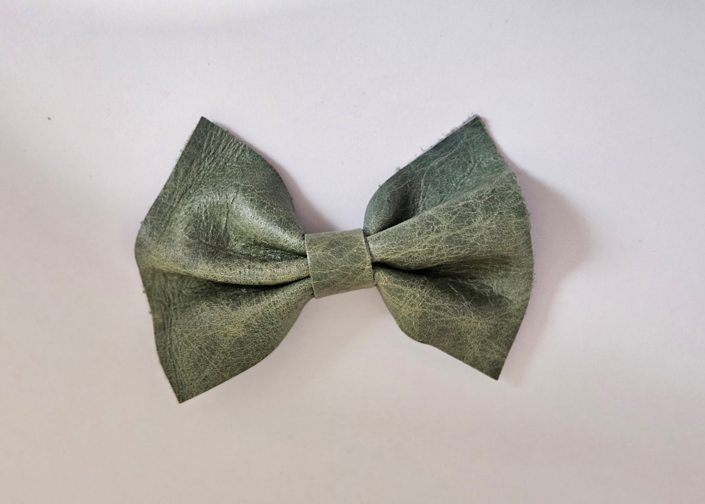 Genuine Leather Hair Clips