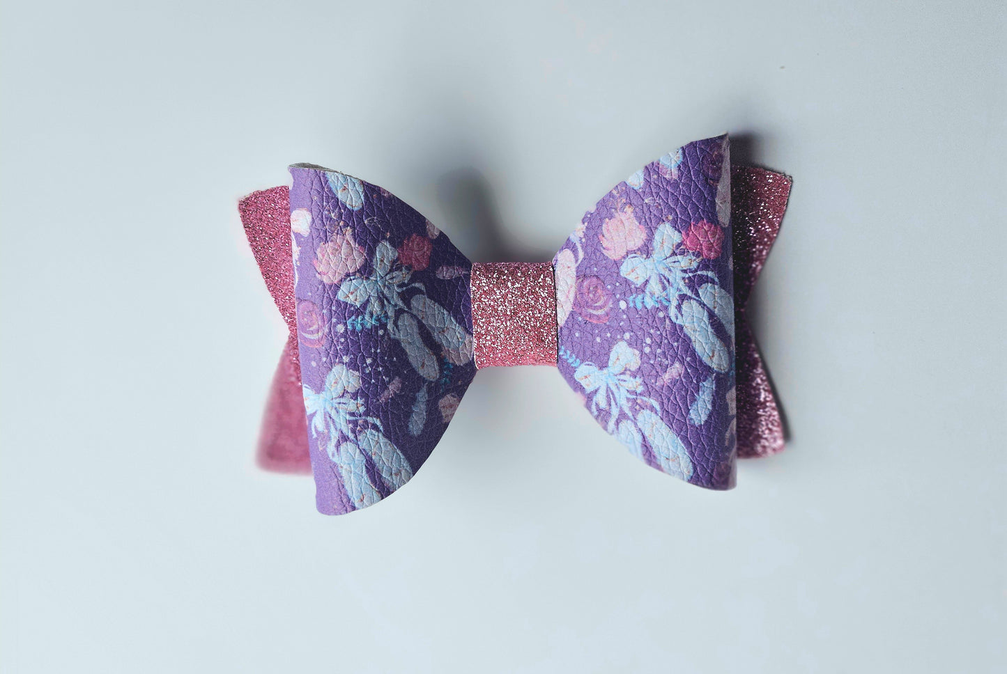 Large Purple Ballet Bow