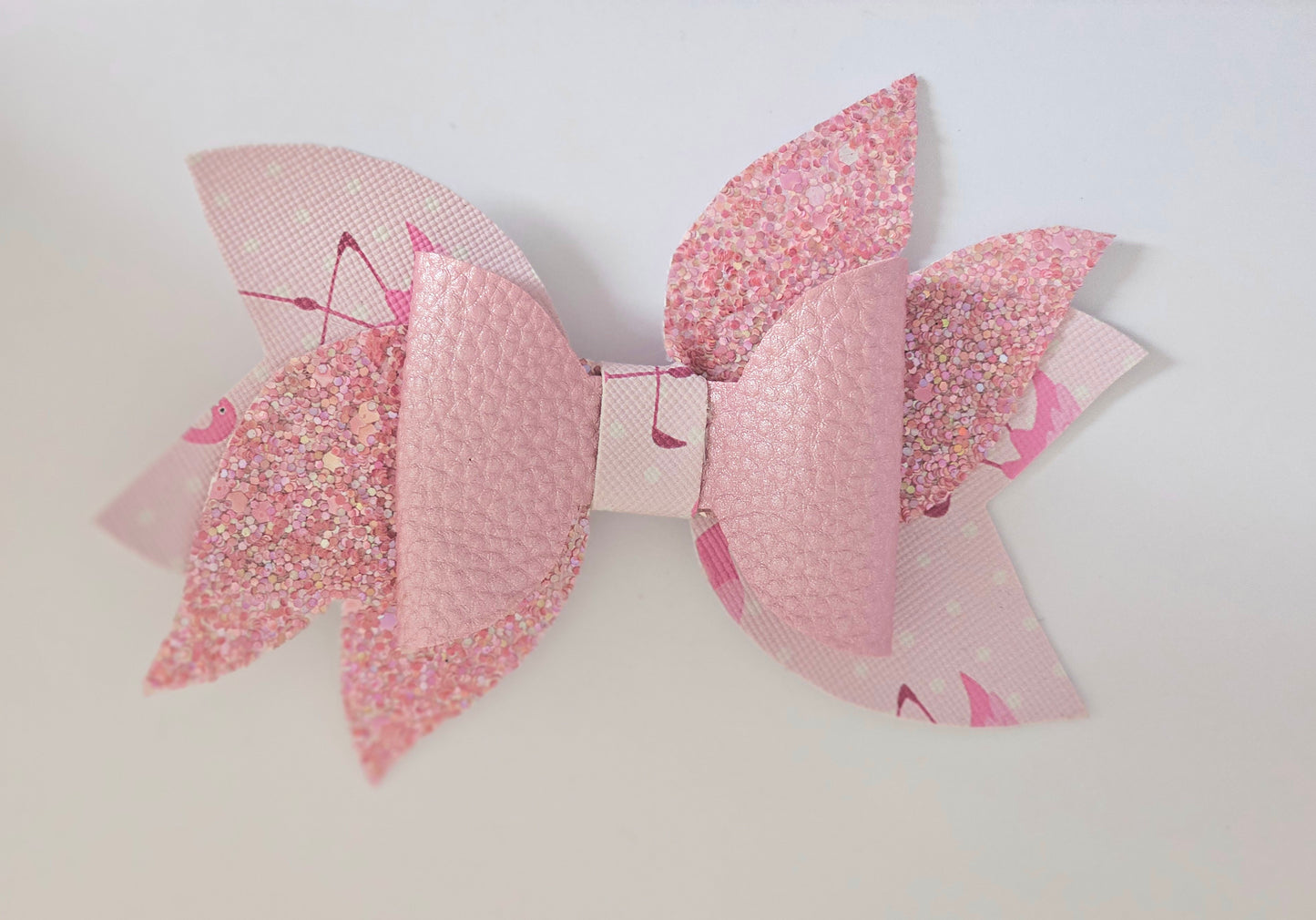 Large Flamingo Hair Clip